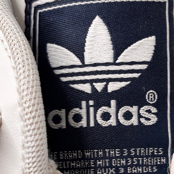 Adidas Orion 2 Leather Low Top VINTAGE White Navy Blue G59277 Mens 12.5 NEW! main image 14
